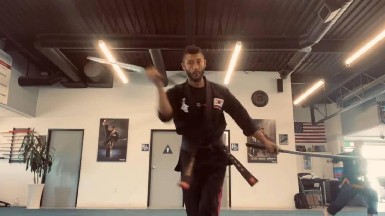 Master Nathan Double-Sword Technique
